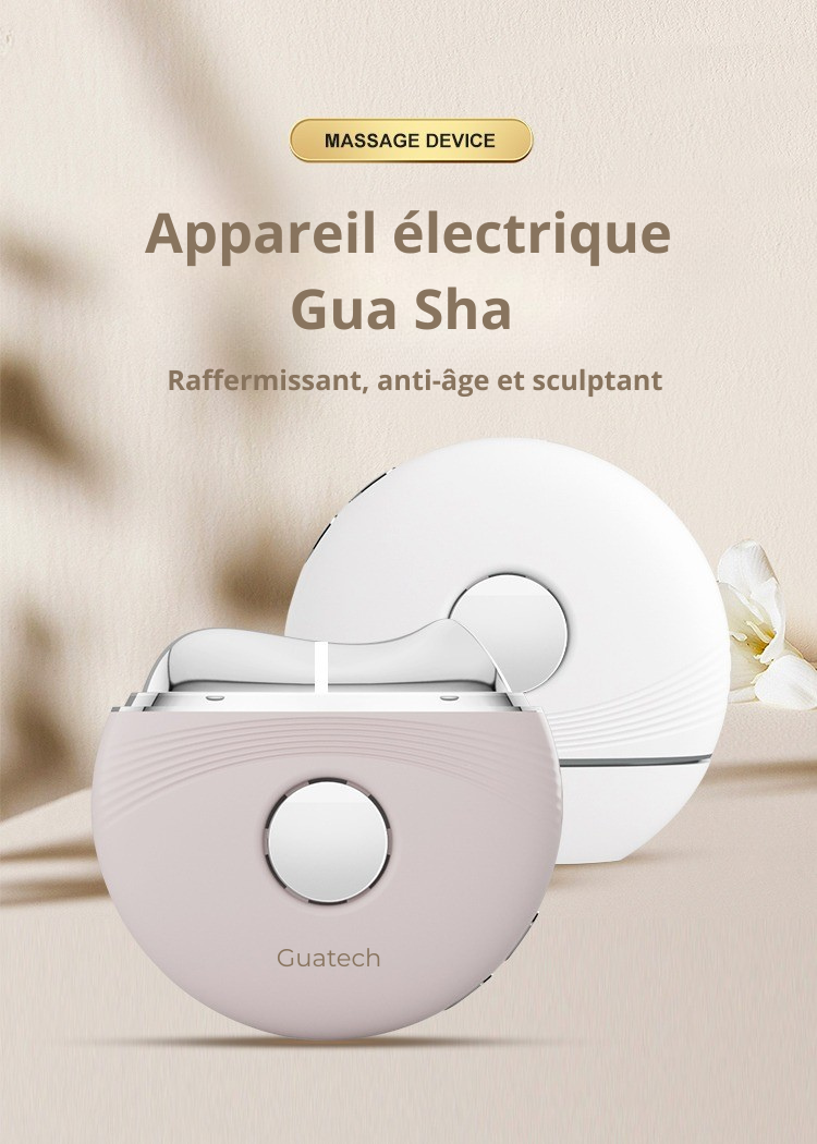Appareil Gua Sha Chauffant Professionnel – Massage Liftant, Anti-Rides et Drainage Lymphatique