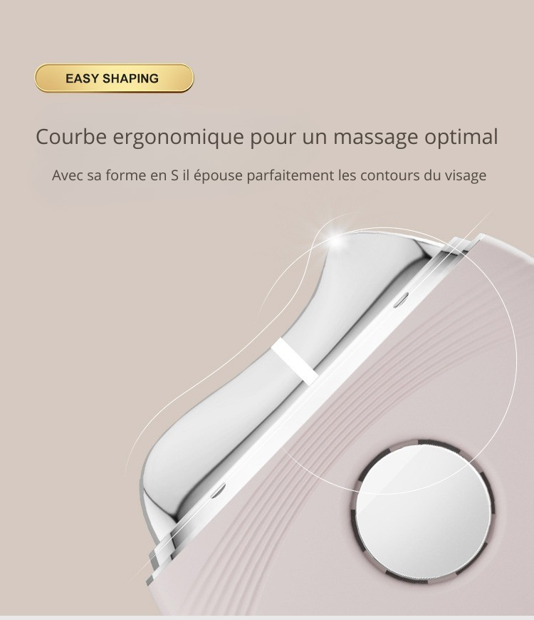 Appareil Gua Sha Chauffant Professionnel – Massage Liftant, Anti-Rides et Drainage Lymphatique